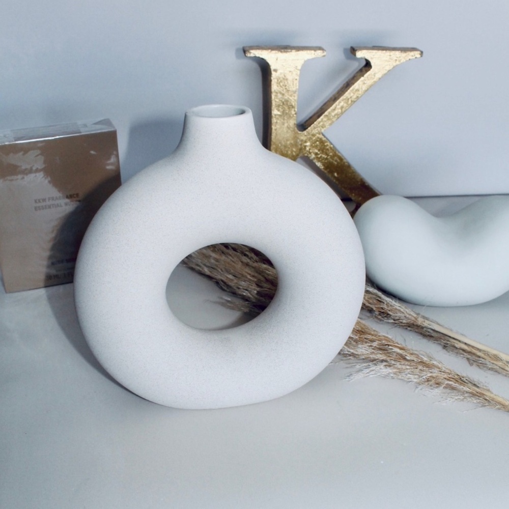 DECOR Circular Stonewear Vase